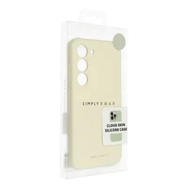 Roar Mobilskal till Samsung Galaxy A14 4G / A14 5G Roar Cloud Skin - Ljusgul