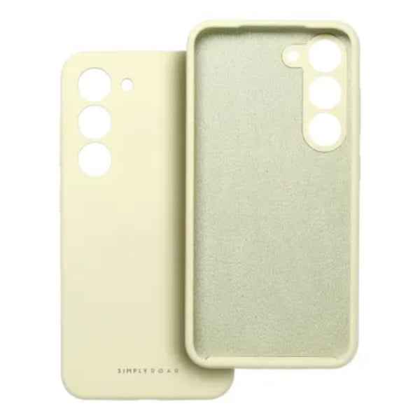 Roar Mobilskal till Samsung Galaxy A14 4G / A14 5G Roar Cloud Skin - Ljusgul