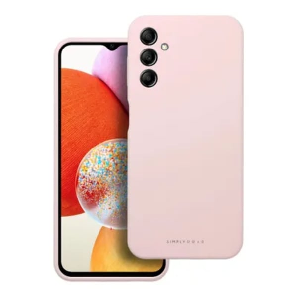 Roar Mobilcover til Samsung Galaxy A14 4G / A14 5G Roar Cloud Skin - Lyserød