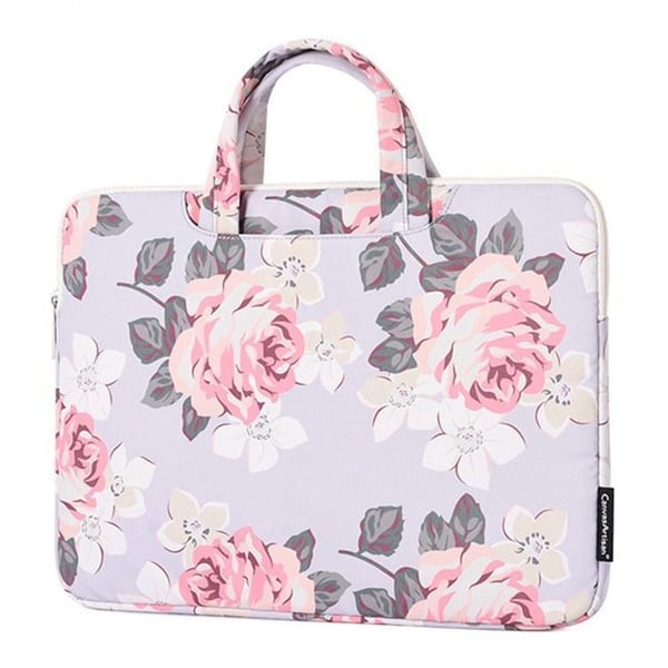 CANVASARTISAN Datorfodral 13" Floral - Blå