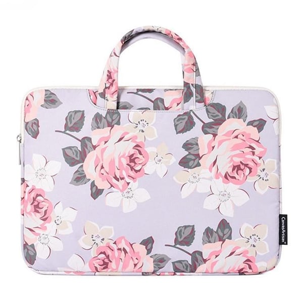 CANVASARTISAN Kannettavan tietokoneen suojakotelo 13\" Floral - Harmaa