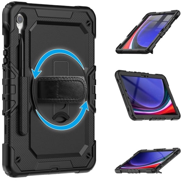 Tech-Protect Galaxy Tab S9 FE Skal Solid360 - Svart