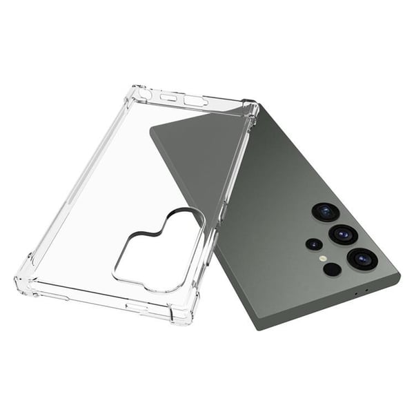 Telefontaske til Galaxy S24 Ultra Fleksibel TPU Anti-ridse HD - Klar