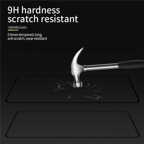 [2-PACK] Galaxy S24 Plus Härdat Glas Skärmskydd - Svart