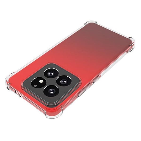 Matkapuhelinkotelo Xiaomi 14 Pro ShockProof Anti-Slip TPU - Läpinäkyvä