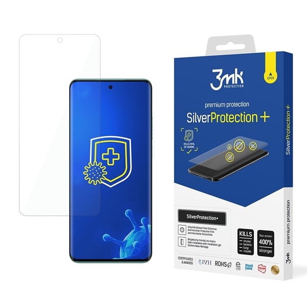 3MK Motorola Edge 40 Neo -muovikalvo näytönsuoja Silver Protection+