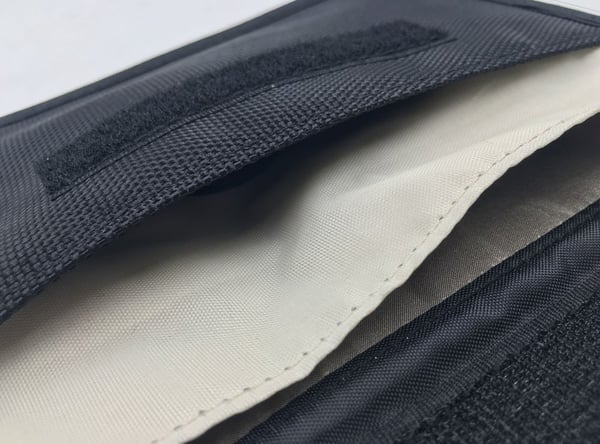 Fodral för Bilnycklar Faraday-väska 20cm x 11cm - Svart