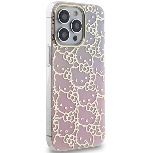 Hello Kitty Mobilskal till iPhone 15 Pro IML Gradient Electrop