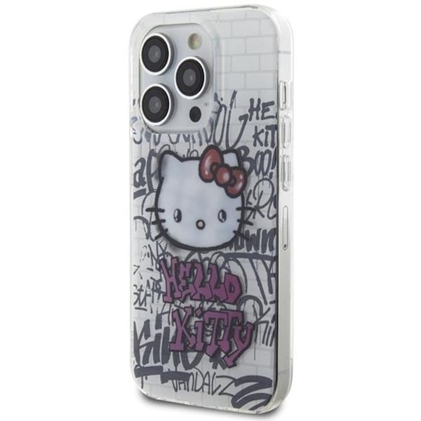 Hello Kitty Mobilskal till iPhone 15 Pro Max On Bricks Graffiti