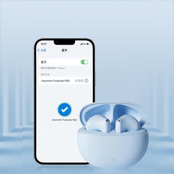 Joyroom Funpods Trådløse In-Ear Høretelefoner (JR-FB2) - Blå