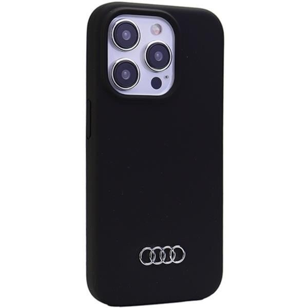 Audi Mobilskal till iPhone 15 Pro Max Silikon - Svart