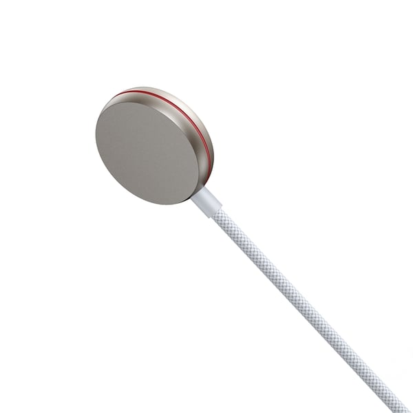 Joyroom 2in1 Lightning Kabel Och Inductive Laddare 1.5m - Vit