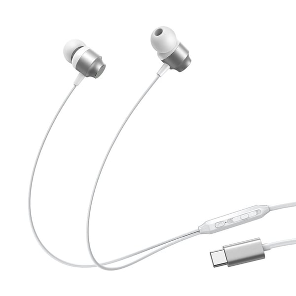 Joyroom In-Ear Hörlurar USB-C - Silver
