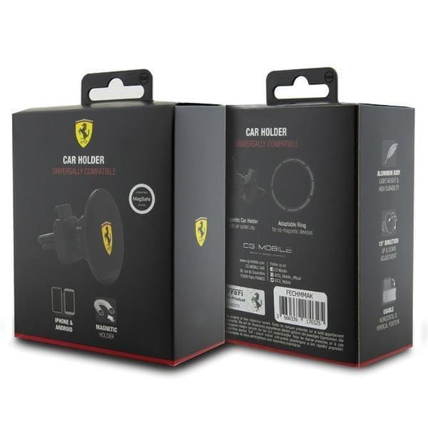 Ferrari Magsafe Mobilholder til Bil Magnetic 2023 Collection - Sort