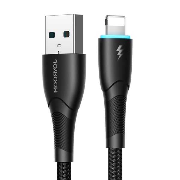 Joyroom Starry USB-A till Lightning kabel 1m - Svart