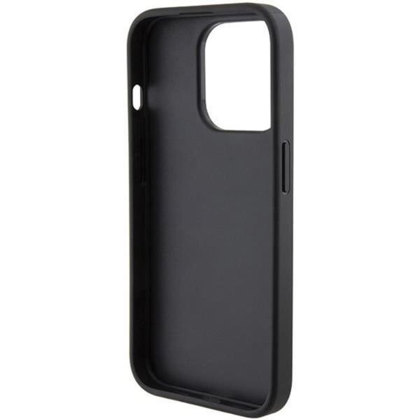 KARL LAGERFELD Mobilskal till iPhone 15 Pro Quilted K Pattern - Svart