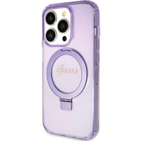 Guess Mobilskal till iPhone 15 Pro Max Magsafe Script Glitter
