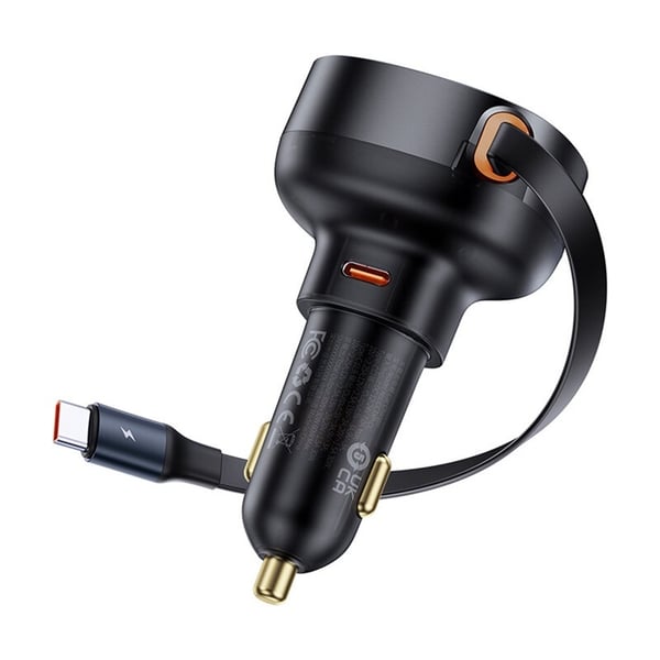 Baseus Billaddare USB-C Enjoyment Pro 60W - Svart