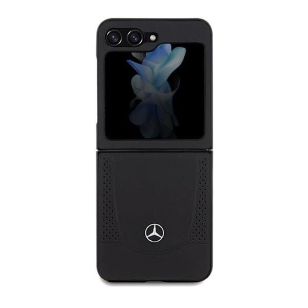 Mercedes telefontaske til Galaxy Z Flip 5 Læder Urban - Sort