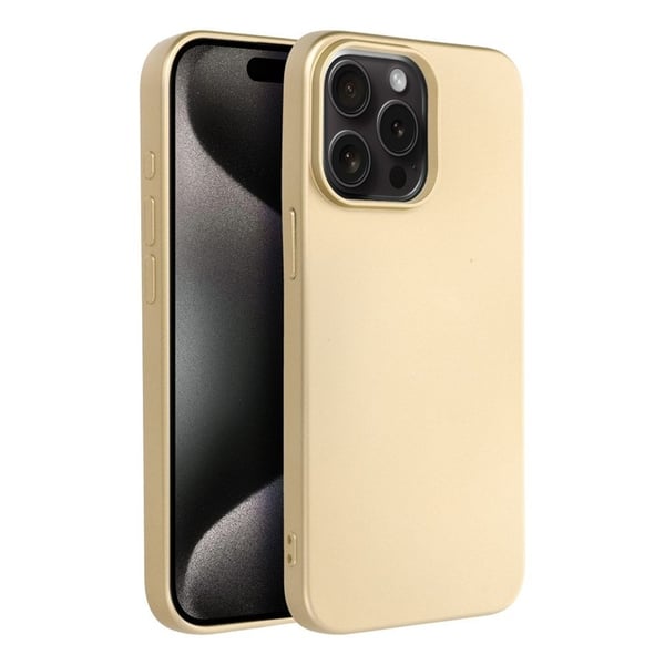 Mobilskal till iPhone 15 Pro Max Metallic - Guld