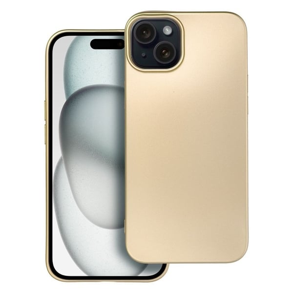 Mobilskal till iPhone 15 Metallic - Guld