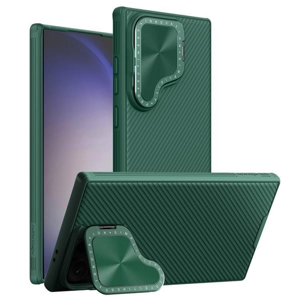 Nillkin Mobilskal till Galaxy S24 Plus Magsafe CamShield Prop - Grön