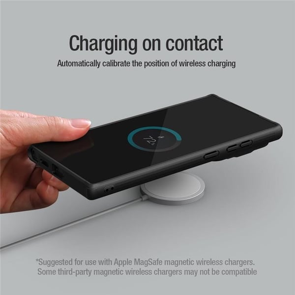 Nillkin Mobilskal till Galaxy S24 Magsafe CamShield Prop - Blå