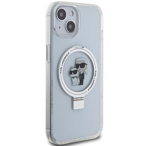 KARL LAGERFELD Telefontaske til iPhone 15/14/13 MagSafe Ringstativ