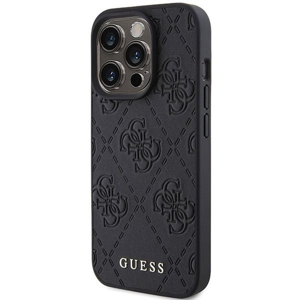 Guess Mobilskal till iPhone 15 Pro Max Quilted Classic - Svart