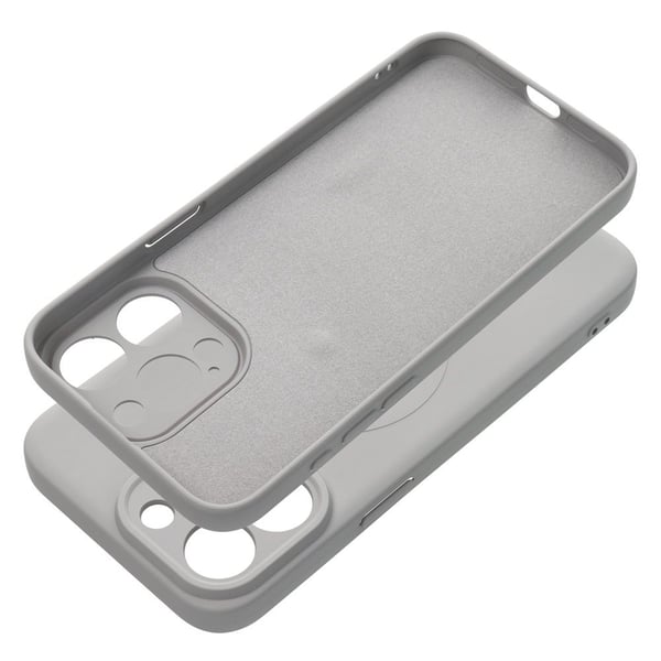 Mobilcover til iPhone 15 Pro Magsafe Silikone - Titanium Grå