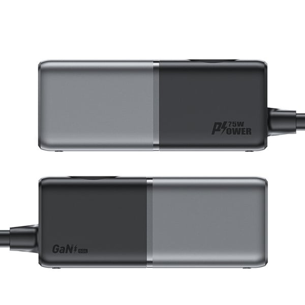 Acefast Bordsladdare 3x USB-C/2x USB-A - Svart