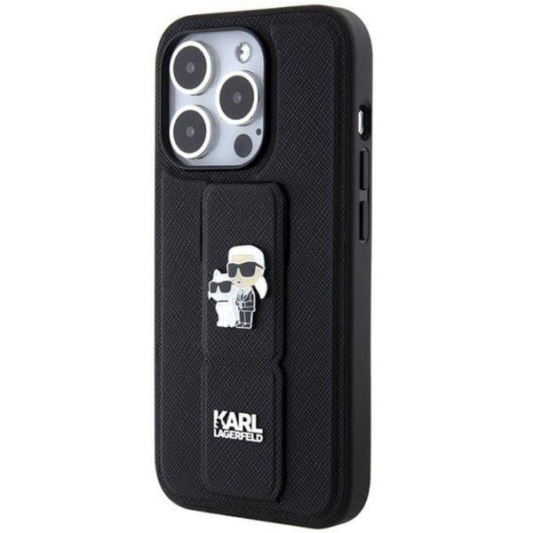KARL LAGERFELD Puhelinkotelo iPhone 13 Pro/13 Gripstand Saffiano Pins