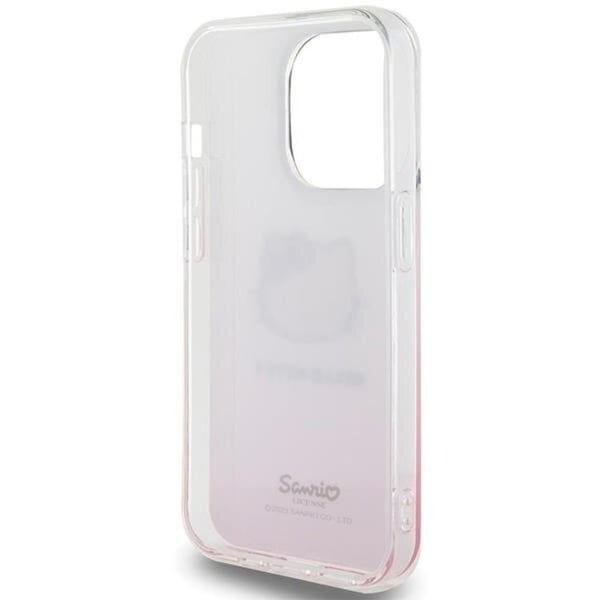 Hello Kitty Mobilskal till iPhone 14 Pro Max IML Gradient Electrop Kitty Head