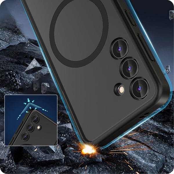 Tech-Protect Mobilskal till Galaxy S24 Ultra Magsafe Magmat - Svart