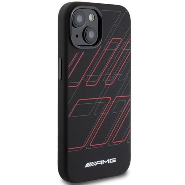 AMG Mobilskal till iPhone 15/14 Plus MagSafe Silikon Large Rhombuses