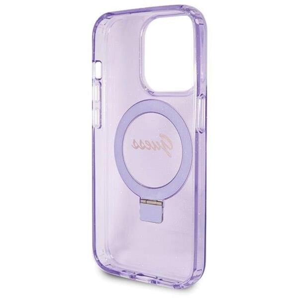Guess Mobilskal till iPhone 14 Pro Max Magsafe Script Glitter