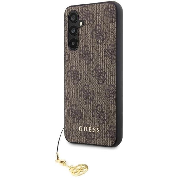 Guess-puhelinkotelo Galaxy S23 FE Charms Collection - Ruskea