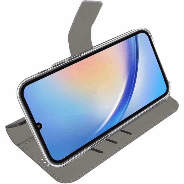 Celly Galaxy A35 5G Lompakkokotelo Wally - Musta