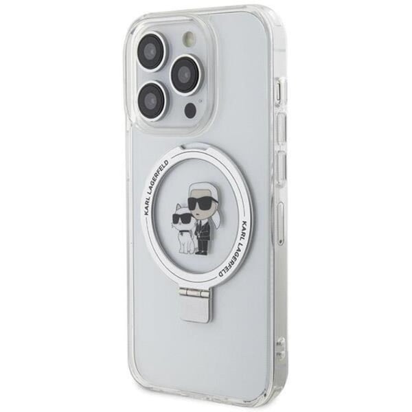 Karl Lagerfeld Mobilskal till iPhone 13 Pro/13 MagSafe Ringställ