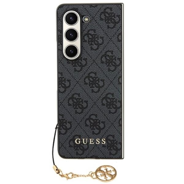 Guess-puhelinkotelo Galaxy Z Fold 5 Charms Collection - Harmaa