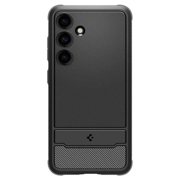 Spigen telefontaske til Galaxy S24 Rugged Armor - Mat Sort