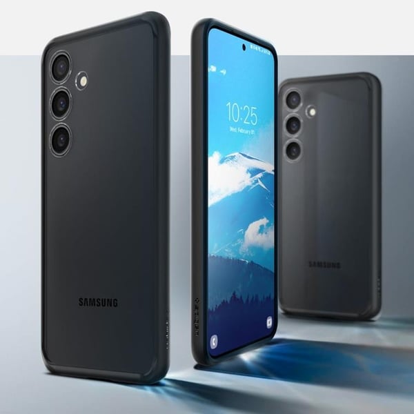 Spigen Telefontaske til Galaxy S24 Ultra Hybrid - Mat Sort