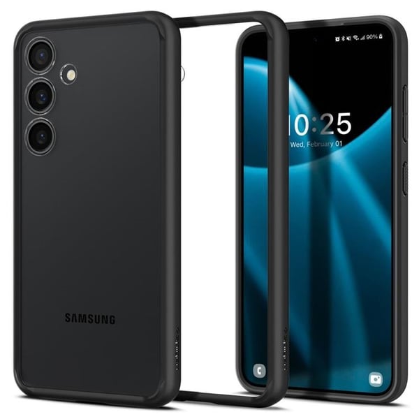 Spigen Telefontaske til Galaxy S24 Ultra Hybrid - Mat Sort