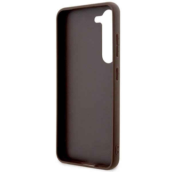 Guess Mobilskal till Galaxy S24 Plus Big Metall Logo - Brun