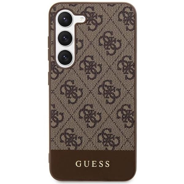 Guess Mobilskal till Galaxy S24 Plus Stripe Collection - Brun