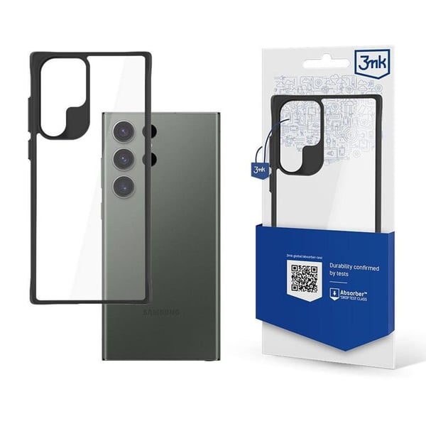 3MK Mobilskal till Galaxy S24 Ultra Satin Armor Plus - Transparent