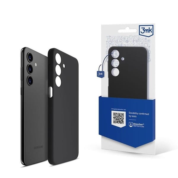 3MK Telefontaske til Galaxy S24 Plus Silikone - Sort