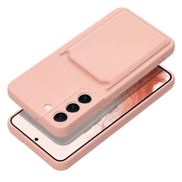 Mobilskal till Galaxy A35 5G Korthållare - Rosa