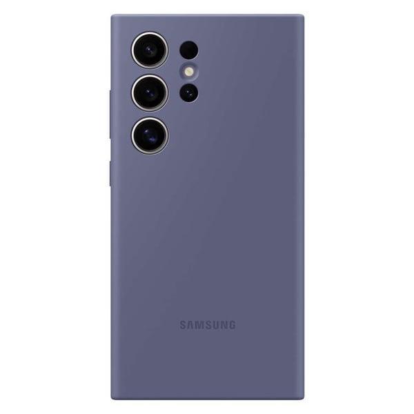 Mobilskal till Samsung Galaxy S24 Ultra Silikon - Lila