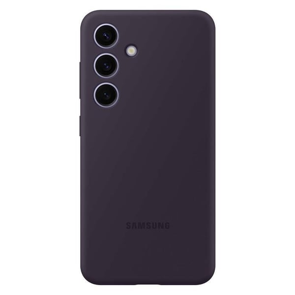 Mobilcover til Samsung Galaxy S24 Plus Silikone - Mørkelilla